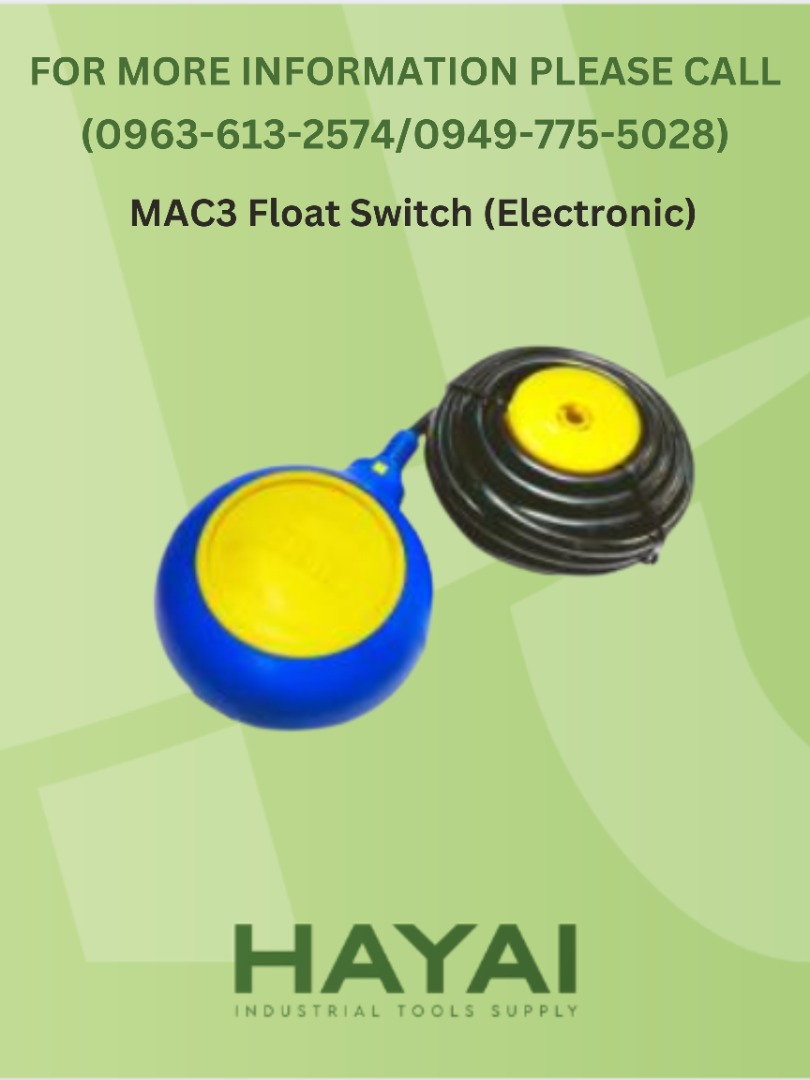 MAC3 Float Switch (Electronic), Commercial & Industrial, Construction ...
