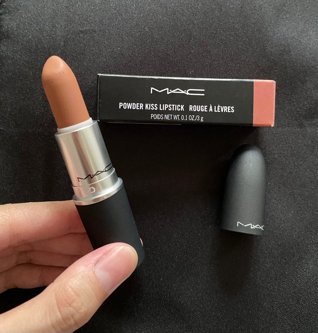 MAC powder kiss lipstick shade 312 impulsive preloved, Kesehatan