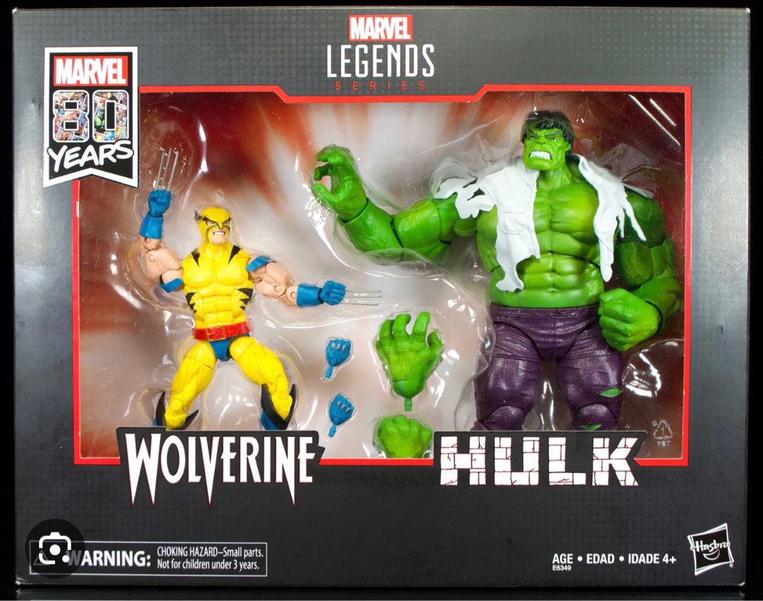 Marvel legends outlet hulk and wolverine