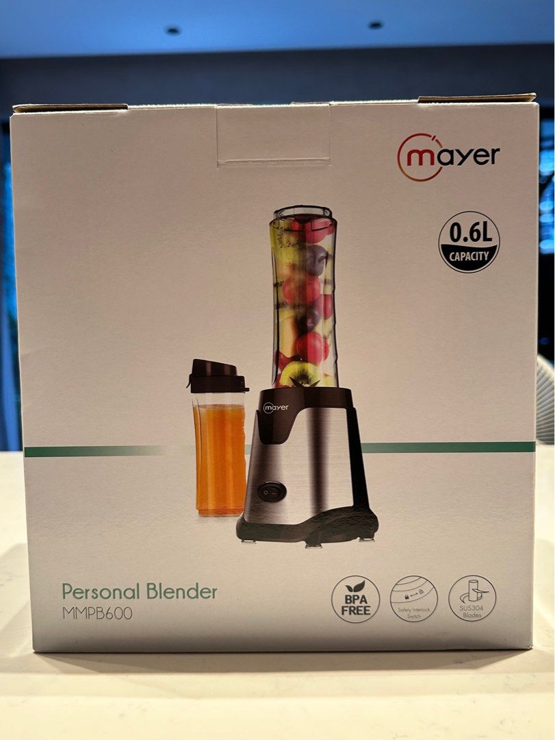 Mayer Personal Blender MMPB600, TV & Home Appliances, Kitchen