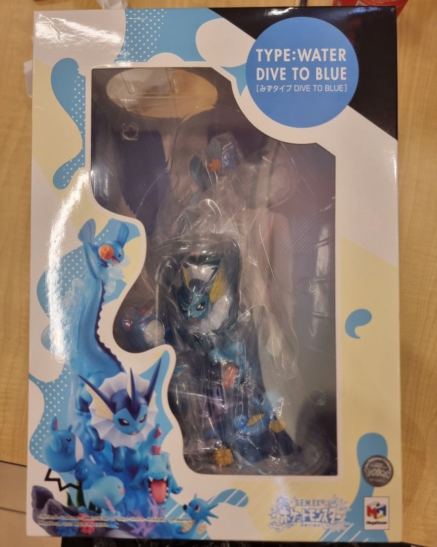 Pokemon G.E.M.EX POKEMON WATER TYPE/DIVE TO BLUE【WITH GIFT