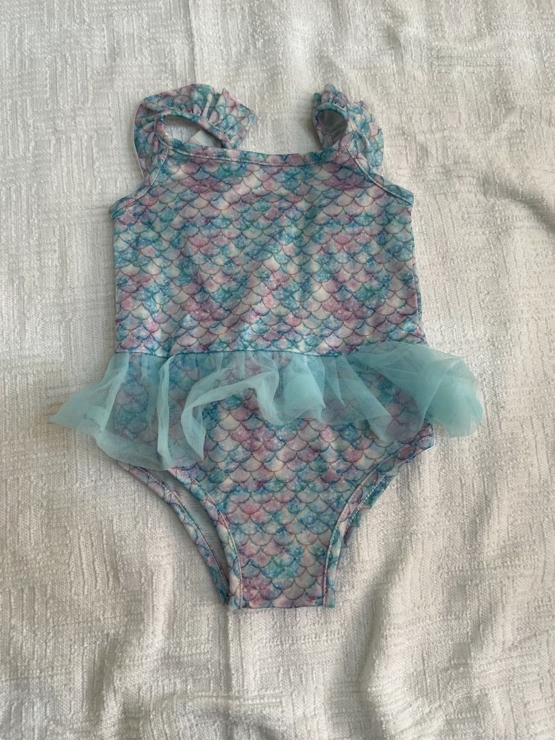 Mermaid 3 cheap piece swim set