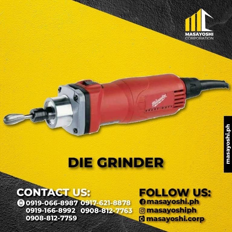 Milwaukee Variable Speed Single hand Die Grinder DG30E Milwaukee