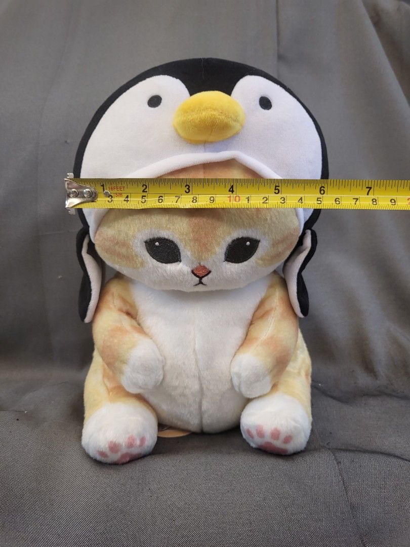 Mofusand Pink Ninja Cat Mascot Plush