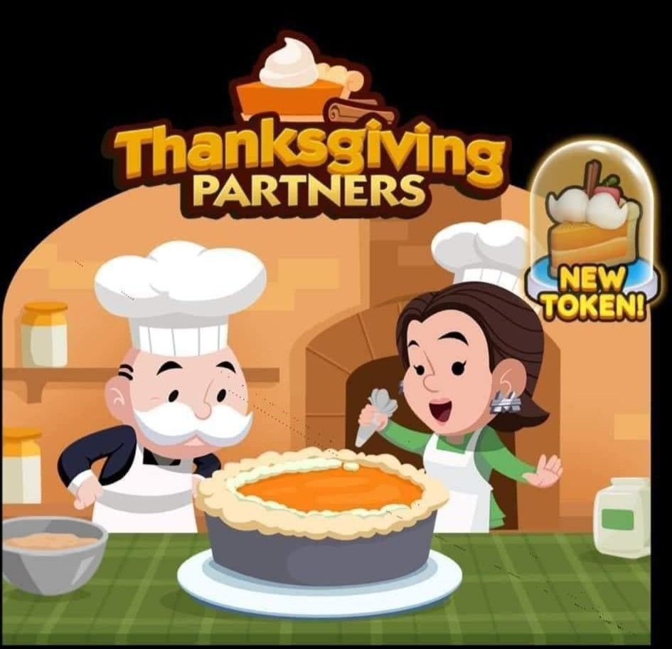 Monopoly go joki event thanksgiving partner, Video Gaming, Gaming 