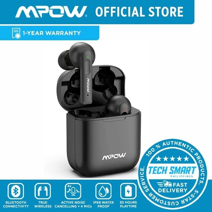 Mpow x3 best sale anc bluetooth earphones