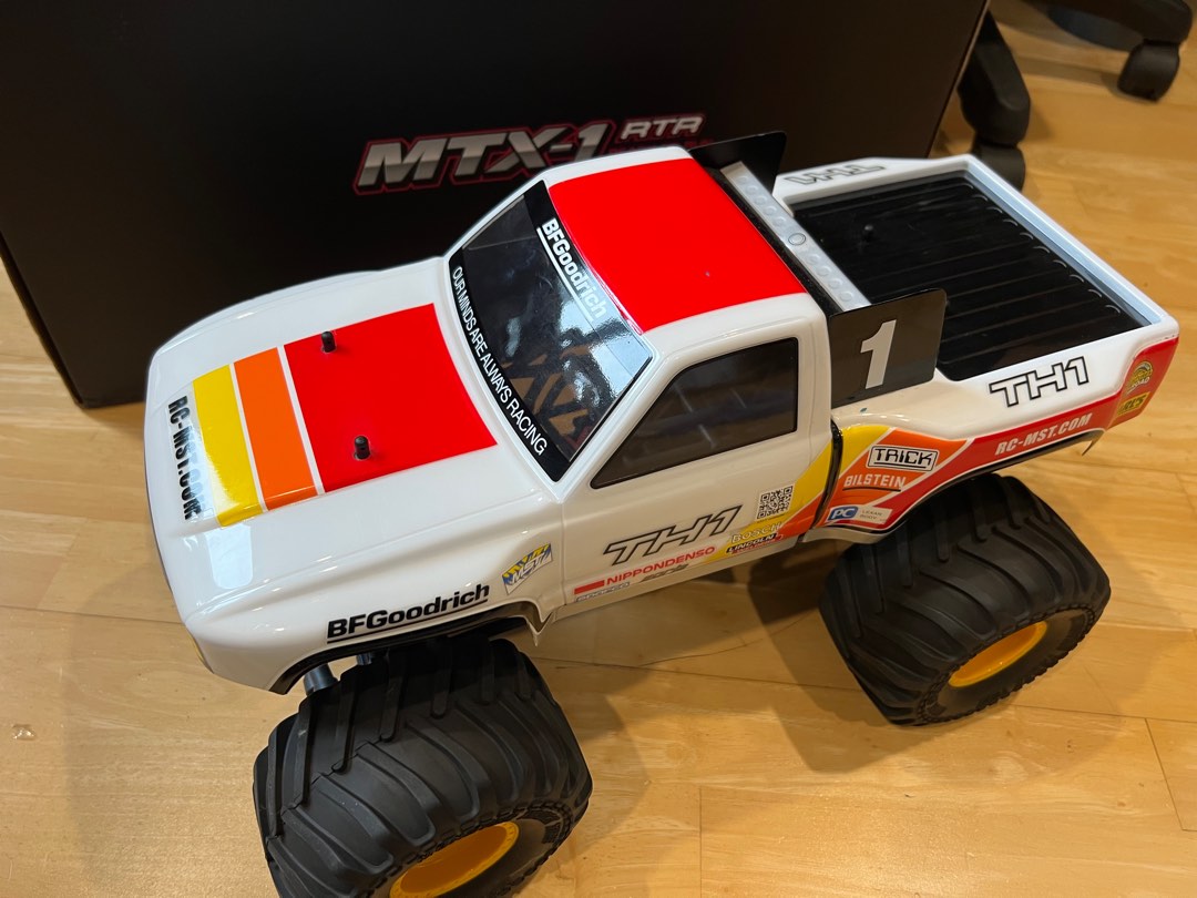 MST MTX 1 RC monster truck Not Tamiya Traxxas Hobbies Toys Toys Games on Carousell