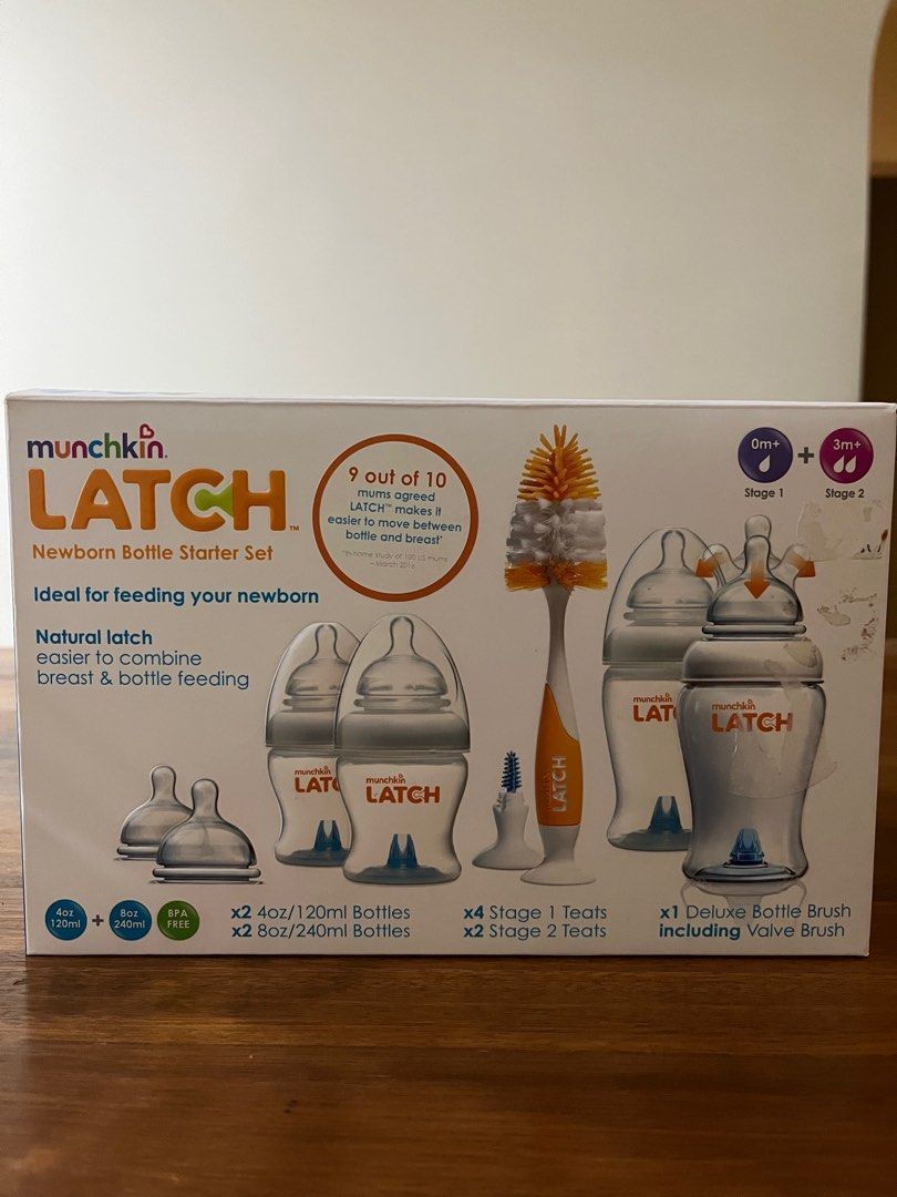 Munchkin latch newborn bottle starter set 2025