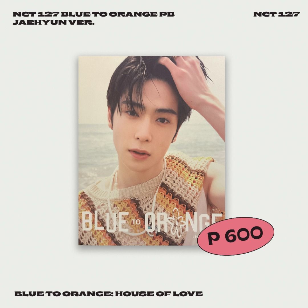 Unsealed NCT 127 Blue to Orange Photobook, Hobbies & Toys, Memorabilia ...