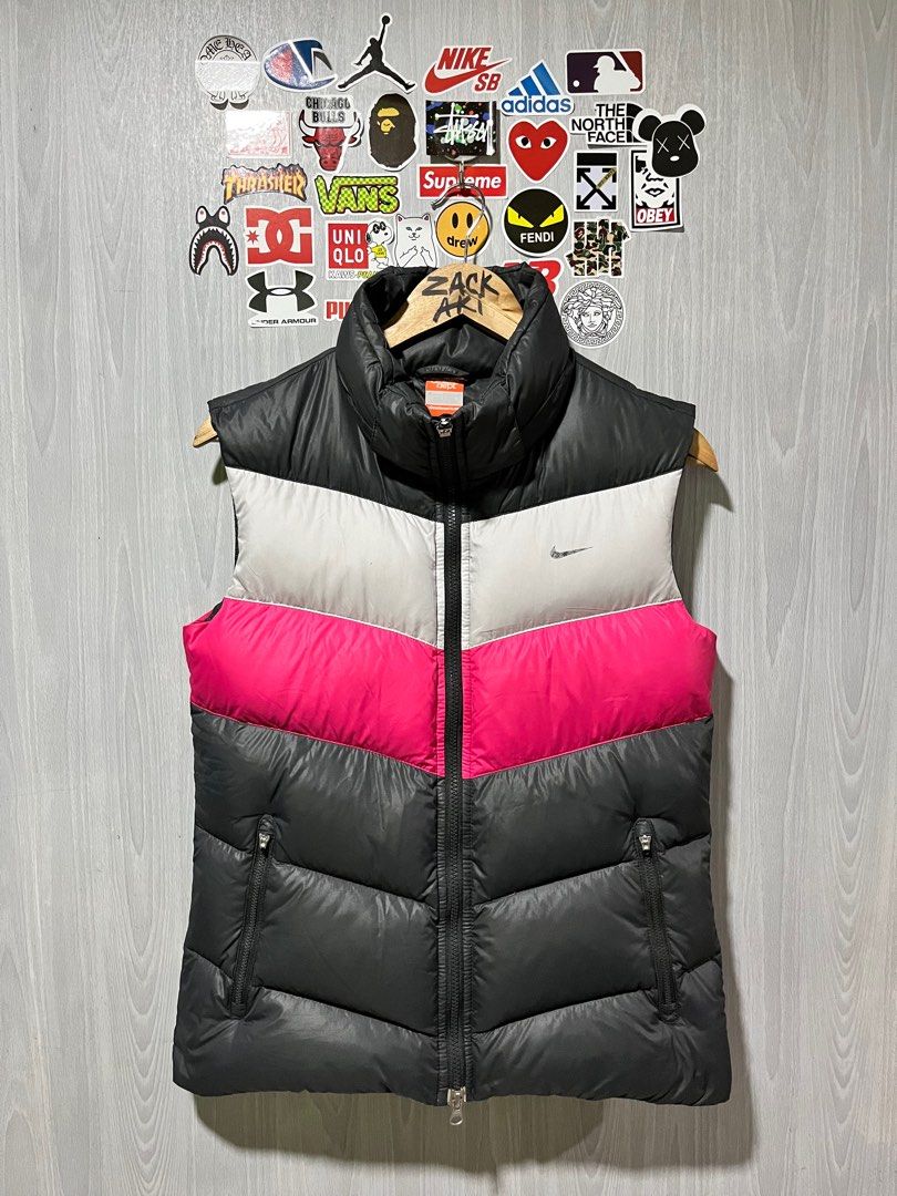 Nike 550 series puffer vest Women s Fashion Coats Jackets and