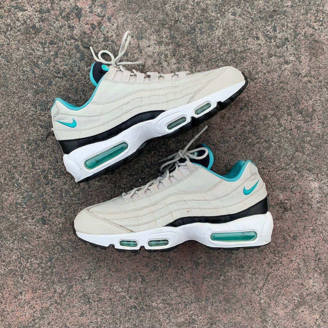 Nike air max 95 light bone/sport turquoise/black/white top