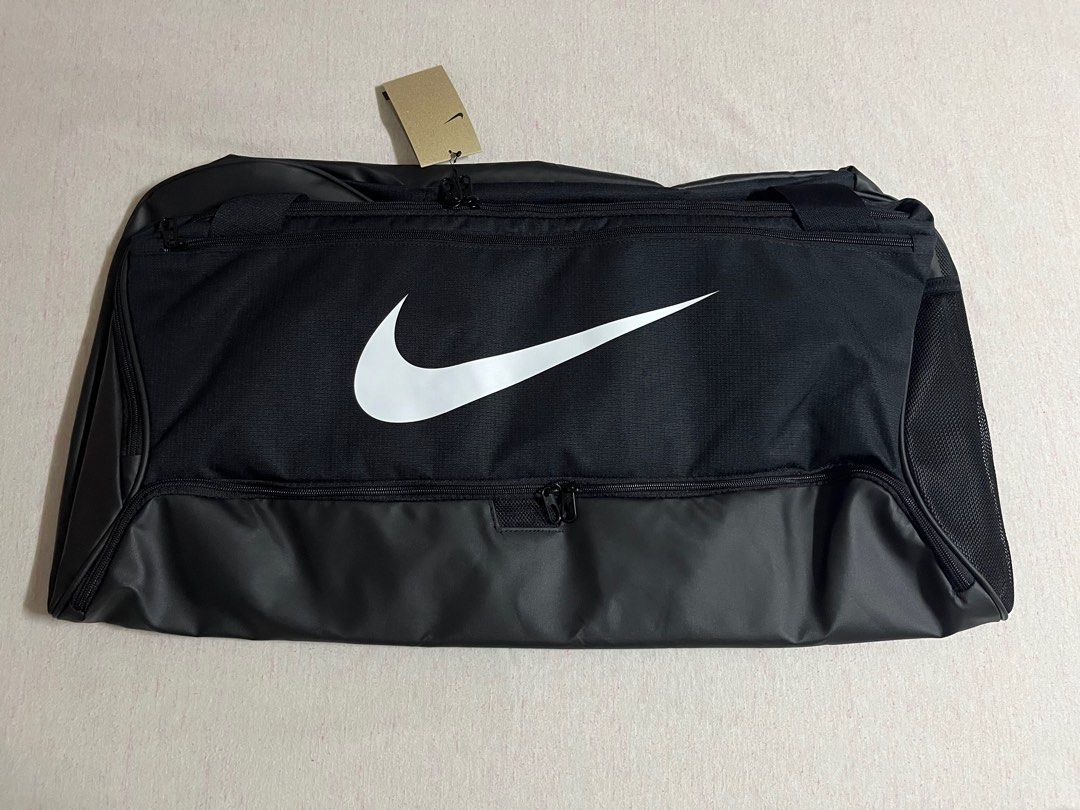 Nike Brasilia 95 L Men's Large Duffle Training Bag - Black (DO9193