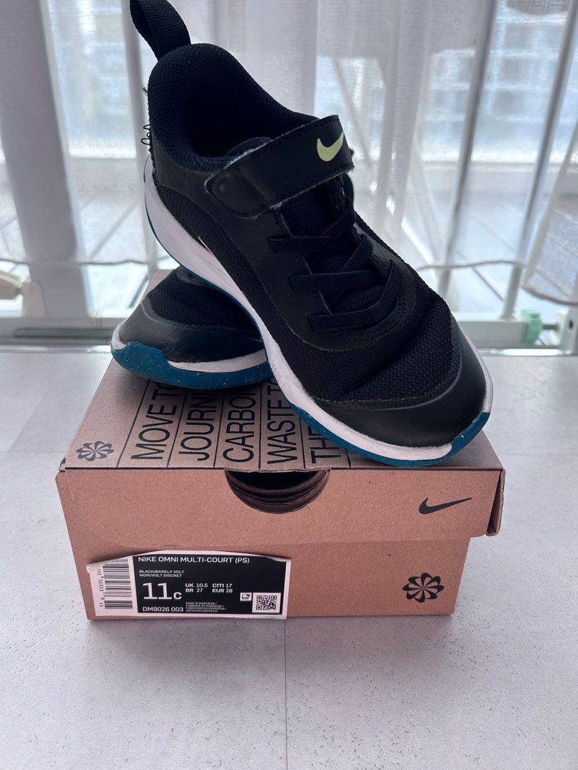Nike 27 kids top black