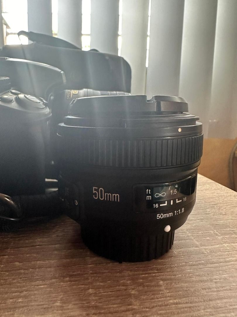 Nikon D3100 w/ Kit Lens and 50mm Prime Lens, Photography, Cameras on ...