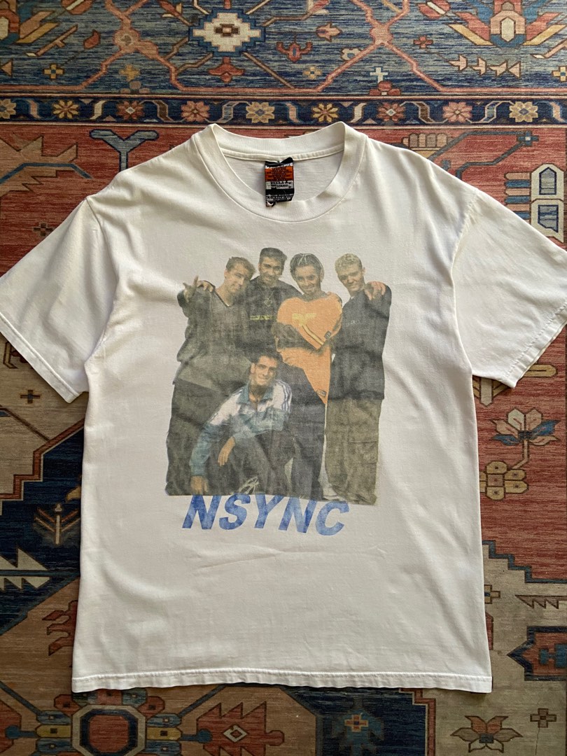Nsync band, Men's Fashion, Tops & Sets, Tshirts & Polo Shirts on Carousell