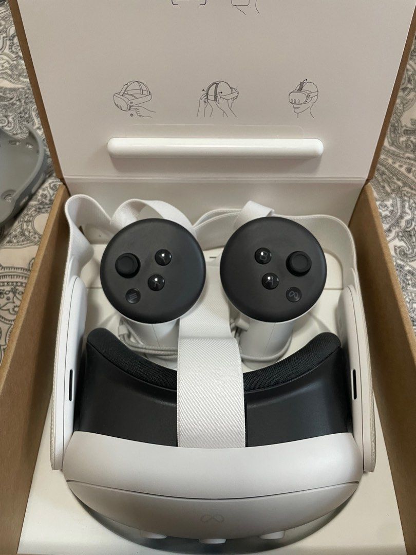 Oculus Quest 3 128GB + $50 Worth Accessories, Video Gaming, Video Game ...