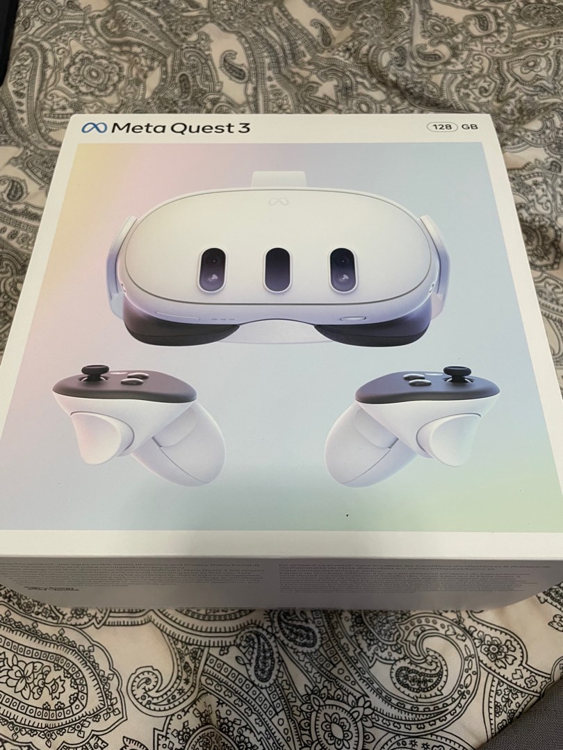 Oculus Quest 3 128GB + $50 Worth Accessories, Video Gaming, Video Game ...