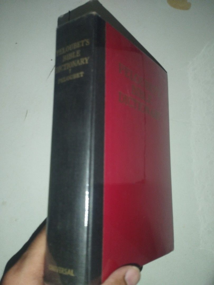 Peloubet's Bible Dictionary (Category: Religion Books) located in Manila. Submitted by biblia (Listing ID 1266116163, Image 1). Description: .