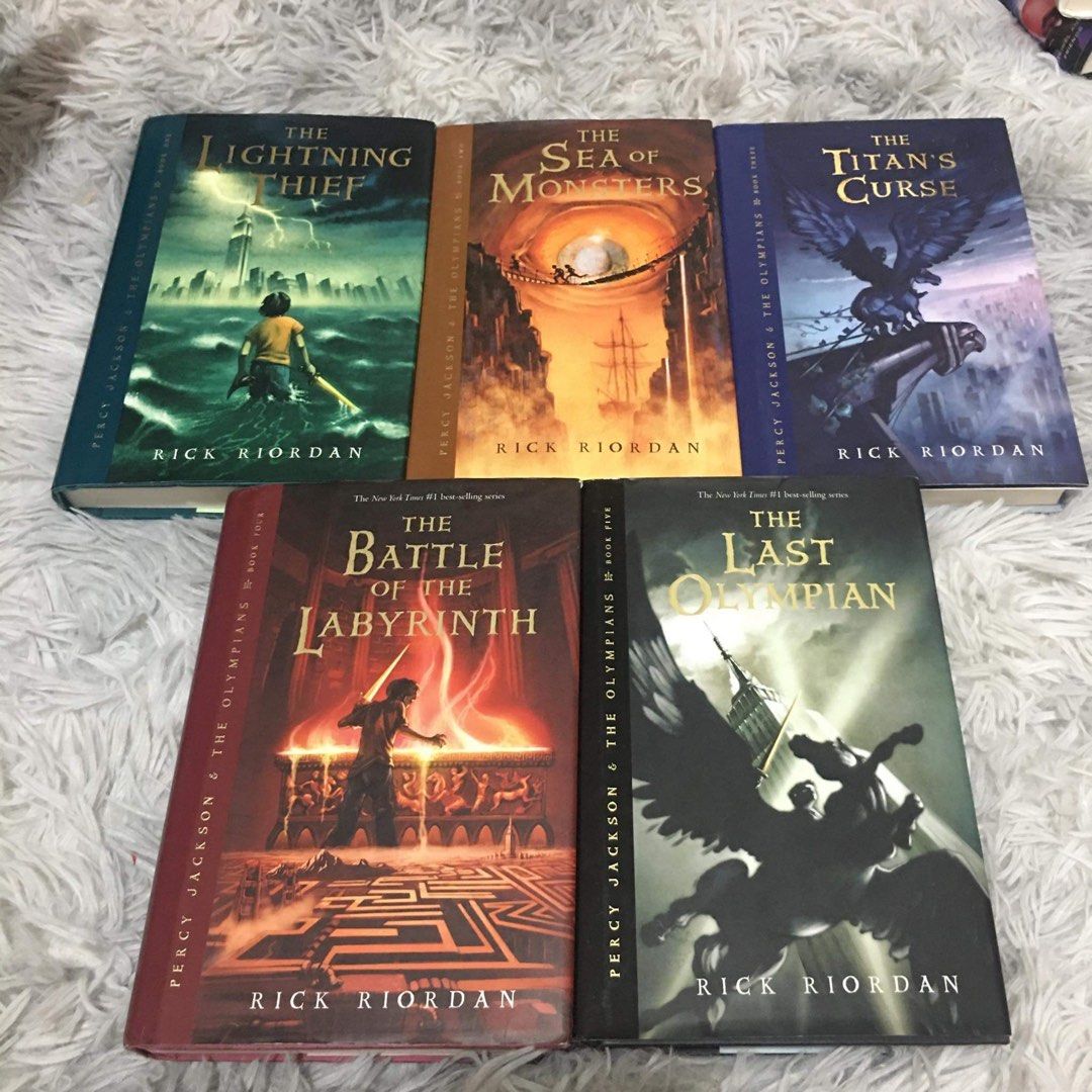 PJO & HoO (Category: Storybooks) located in Manila. Submitted by rdnatics (Listing ID 1231763051, Image 3). Description: For sale Sold only as set All are in hardbound format May sulat sa 3rd book cover Please see pics for condition Proloved but in very good condition. Location: Malate, Manila Meetup: MoA and Rob Ermita.