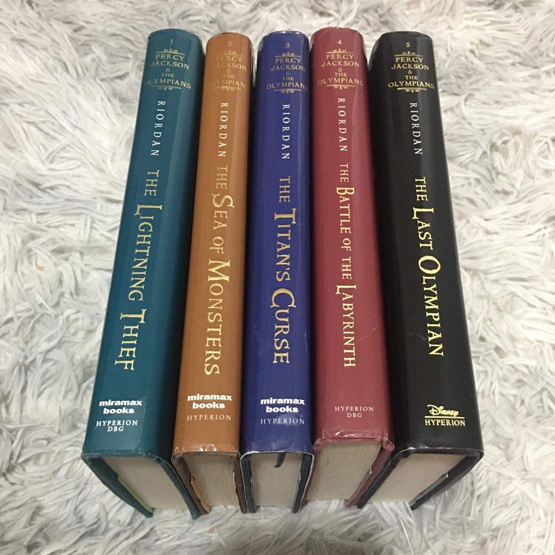 PJO & HoO (Category: Storybooks) located in Manila. Submitted by rdnatics (Listing ID 1231763051, Image 2). Description: For sale Sold only as set All are in hardbound format May sulat sa 3rd book cover Please see pics for condition Proloved but in very good condition. Location: Malate, Manila Meetup: MoA and Rob Ermita.