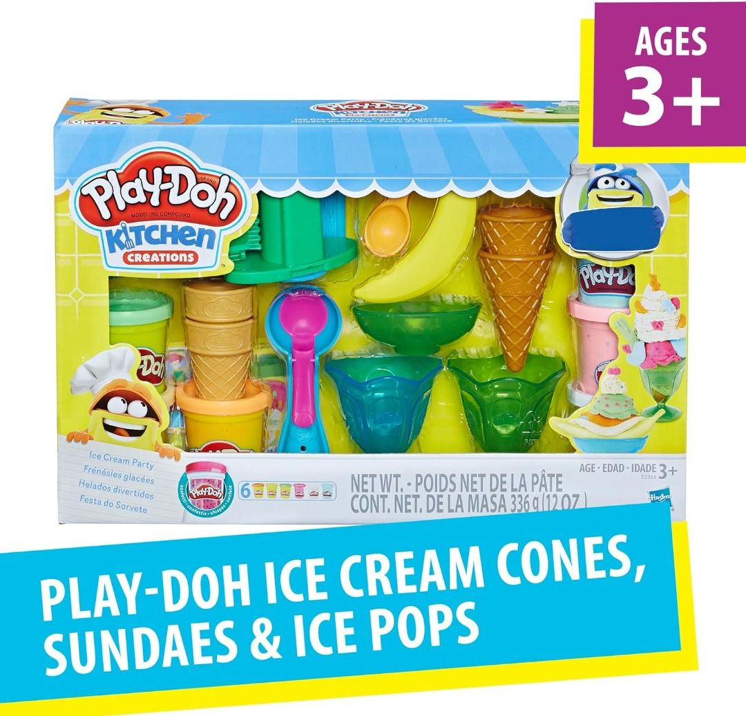 Play doh kitchen creations helados store