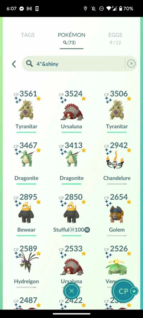 ELITE 2016 Pokémon Go Account. Level 50. 507 Hundos. 131 Shundos