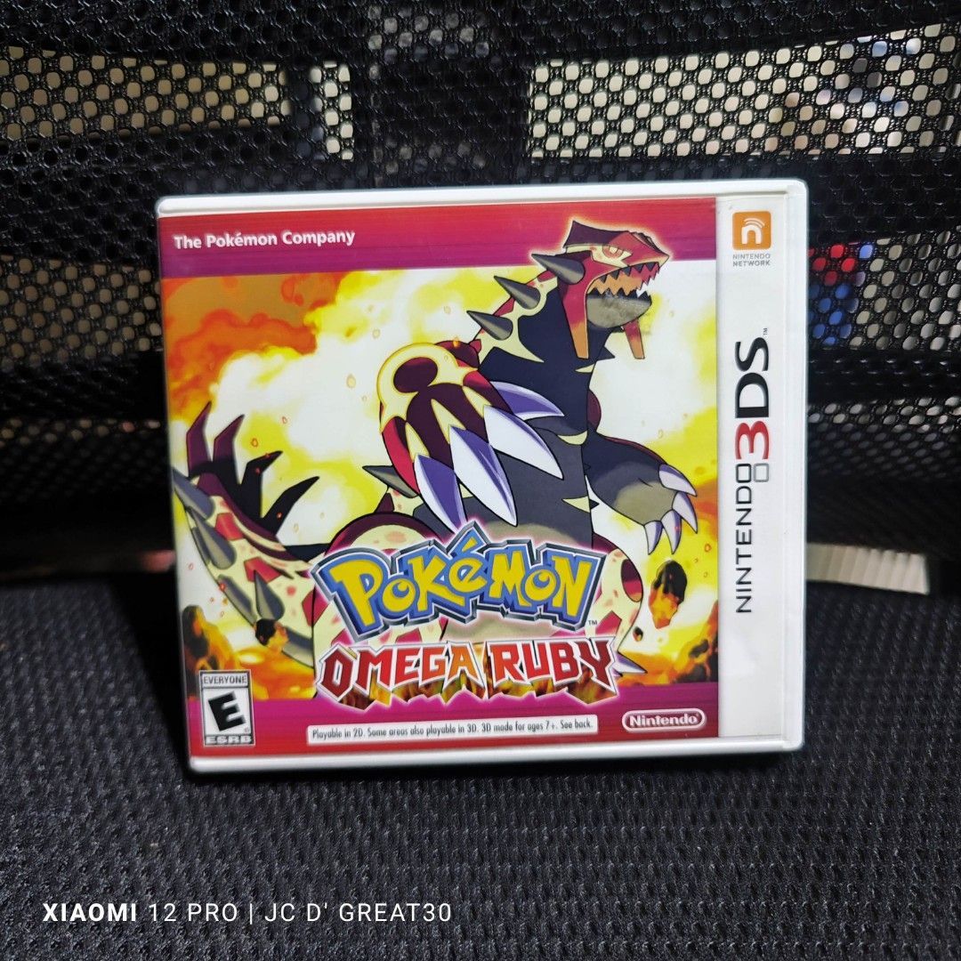 Pokemon Omega Ruby 3DS Game, Video Gaming, Video Games, Nintendo on