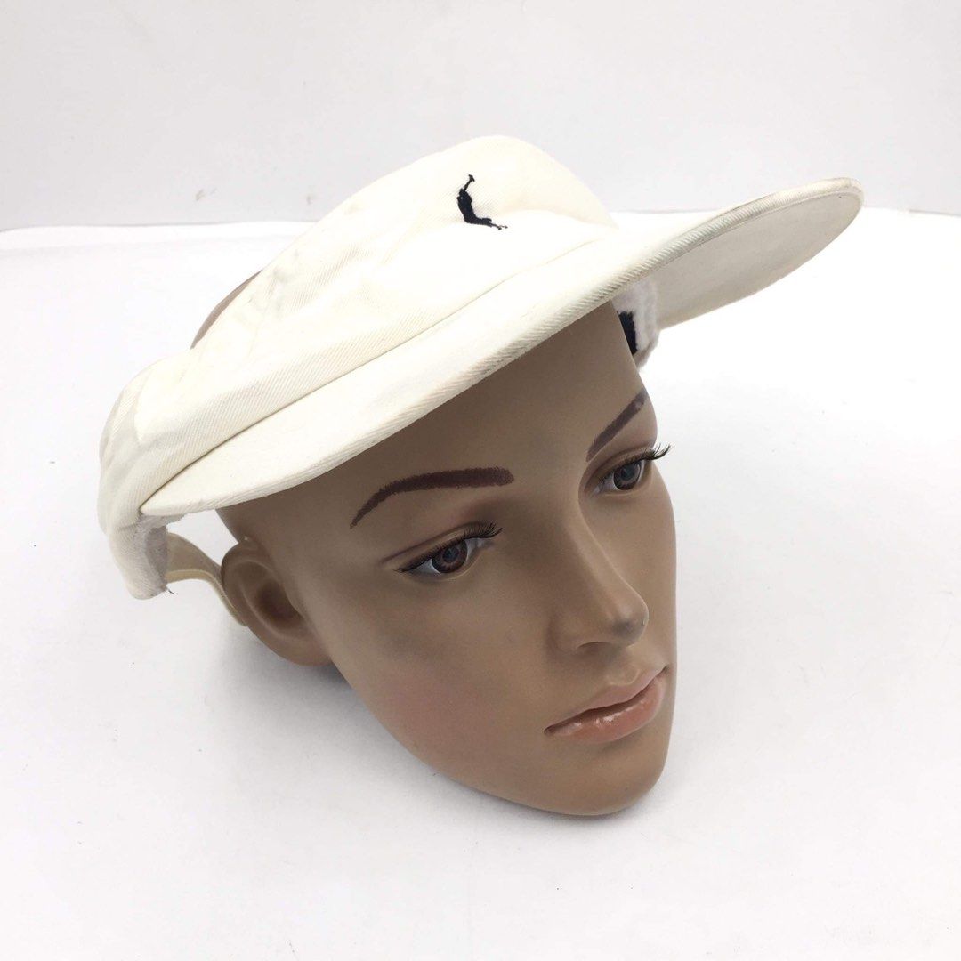 POLO GOLF by Ralph Lauren Adjustable Visor Hat (Category: Golf) located in Pasay City. Submitted by ayinong168 (Listing ID 1266249664, Image 3). Description: Description: -Material: Made out of 100% cotton material -Sizing: One Size only -Features: “Polo Player” embroidery at the front; Adjustable strap; Wide brim protection -Best for golf or tennis outdoor activities -Sewn Polo Golf logo at the inner side portion NOTE: Please refer to the actual
