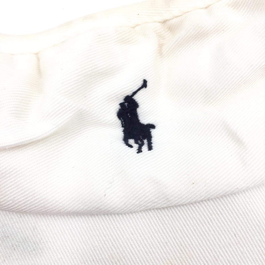 POLO GOLF by Ralph Lauren Adjustable Visor Hat (Category: Golf) located in Pasay City. Submitted by ayinong168 (Listing ID 1266249664, Image 2). Description: Description: -Material: Made out of 100% cotton material -Sizing: One Size only -Features: “Polo Player” embroidery at the front; Adjustable strap; Wide brim protection -Best for golf or tennis outdoor activities -Sewn Polo Golf logo at the inner side portion NOTE: Please refer to the actual