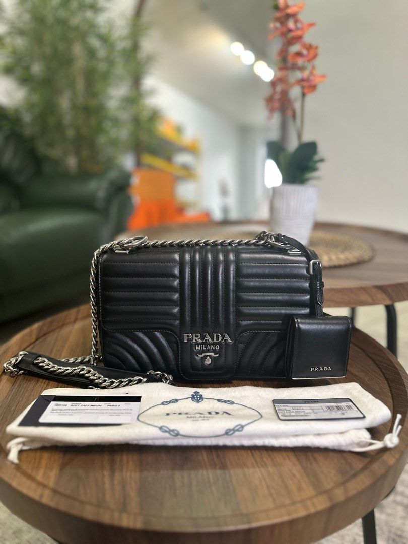 Prada diagramme hot sale flap bag