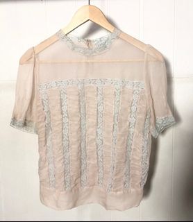 Preloved - Jigsaw Blouse transparant