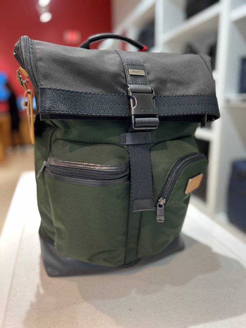 Tumi roll cheap top backpack sale