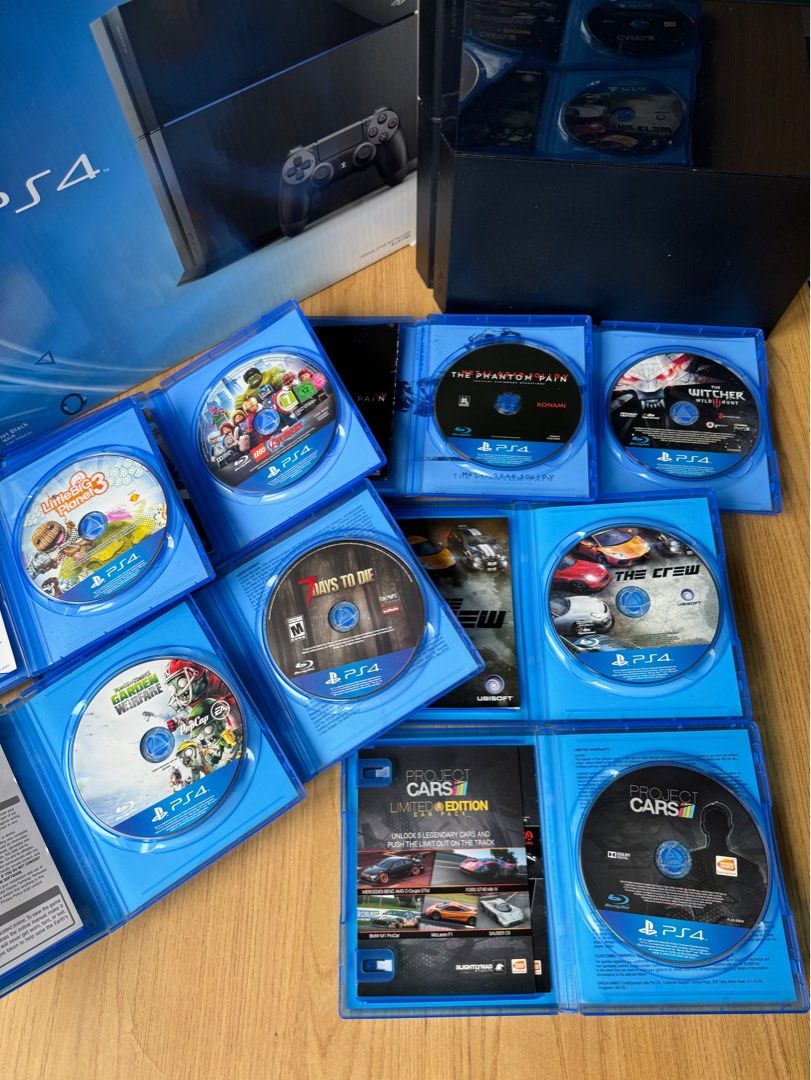 PS4 Fat 500GB with box Video Gaming Video Game Consoles
