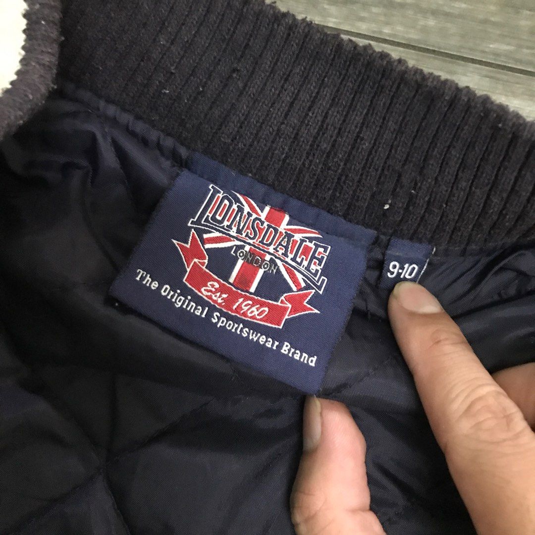 Lonsdale hotsell varsity jacket