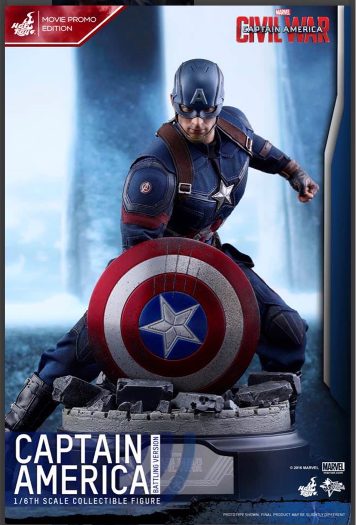 Figuras Hot Toys de Captain America: Civil War | Lista Completa