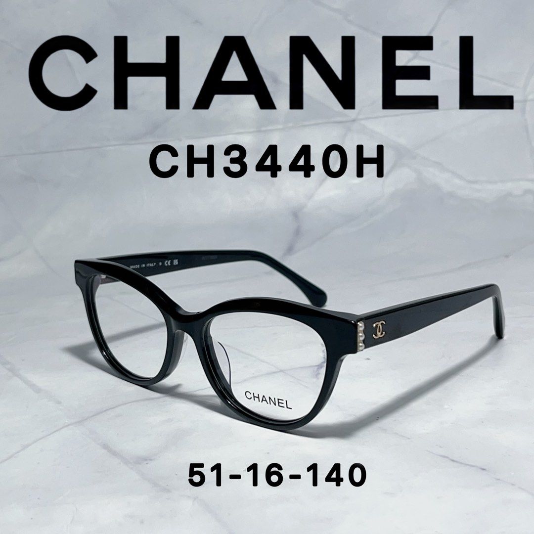 Ready Syock) CH3440 Chanel Eyeglasses Frame  51-16-140, Women's Fashion,  Watches & Accessories, Sunglasses & Eyewear on Carousell