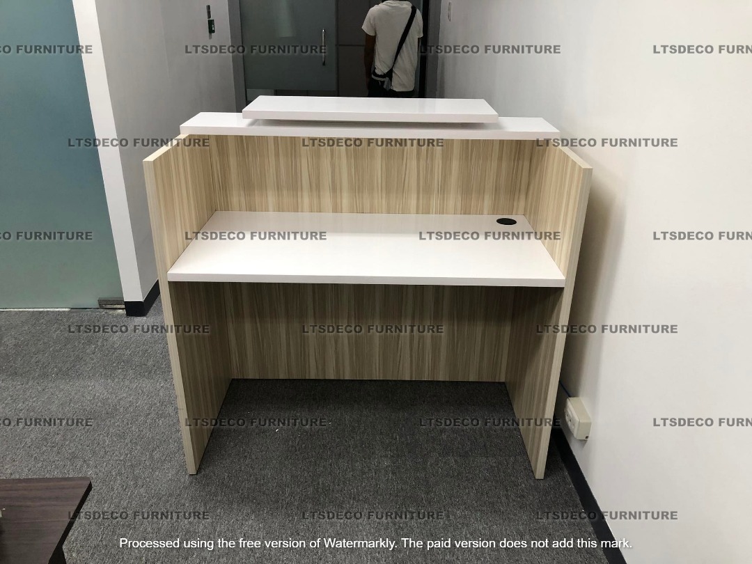 RECEPTION OFFICE PARTITION | OFFICE FURNITURE, Furniture & Home Living ...