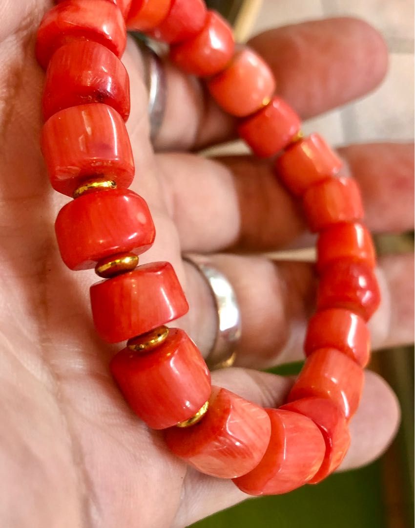 Red coral clearance bracelets