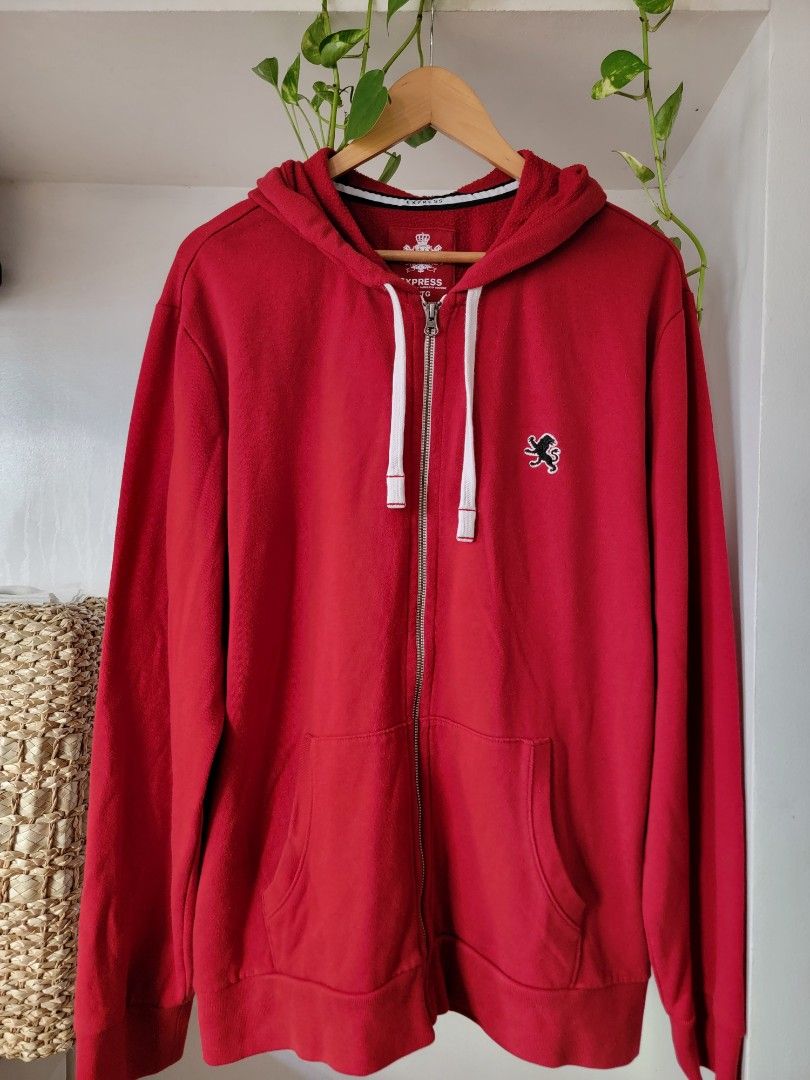 Express zip up sweater hot sale