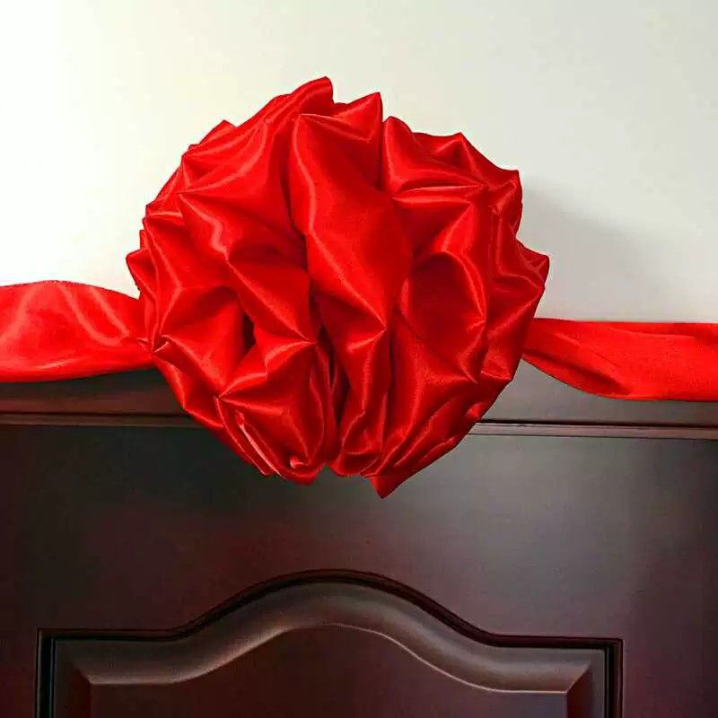 Red Ribbon Ball, Hobbies & Toys, Stationery & Craft, Occasions & Party ...