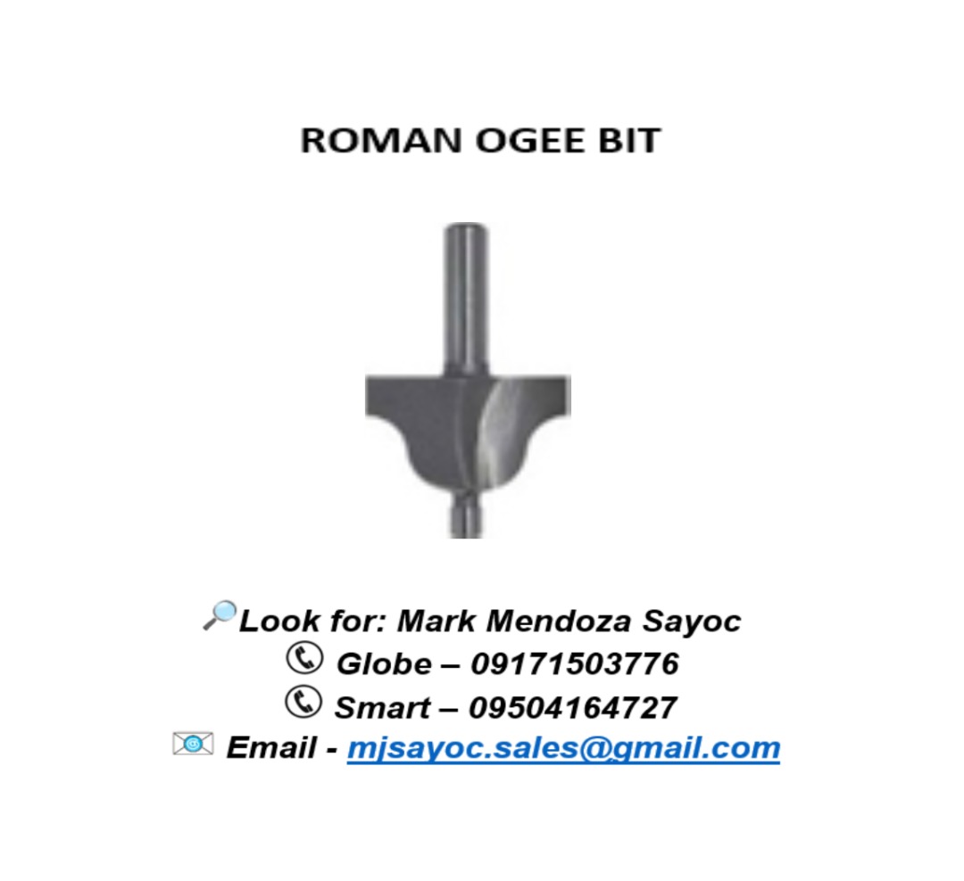 ROMAN OGEE BIT, Commercial & Industrial, Construction Tools & Equipment ...