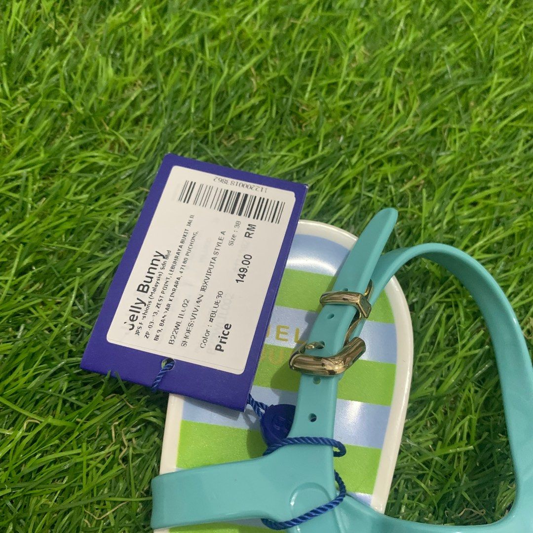 Sandal Jelly Bunny, Fesyen Wanita, Sepatu di Carousell