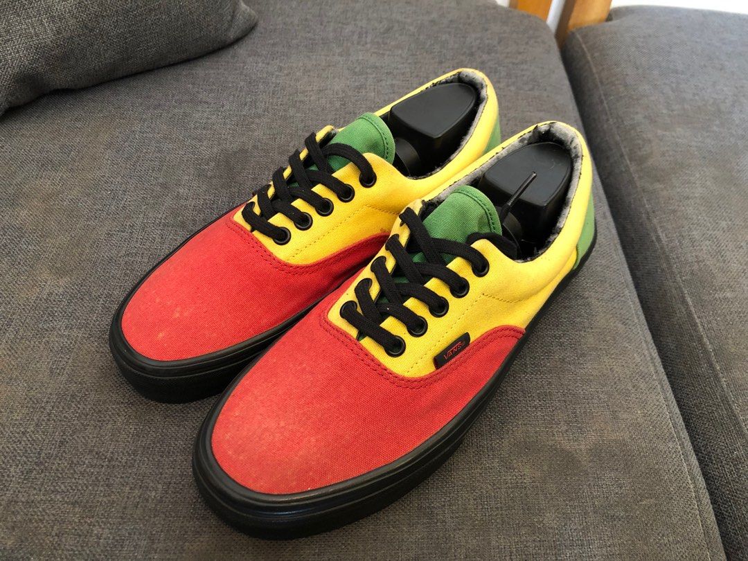 Vans Wave Rasta Sepatu vans rasta era jamaican, Fesyen Pria, Sepatu , Sneakers di Carousell