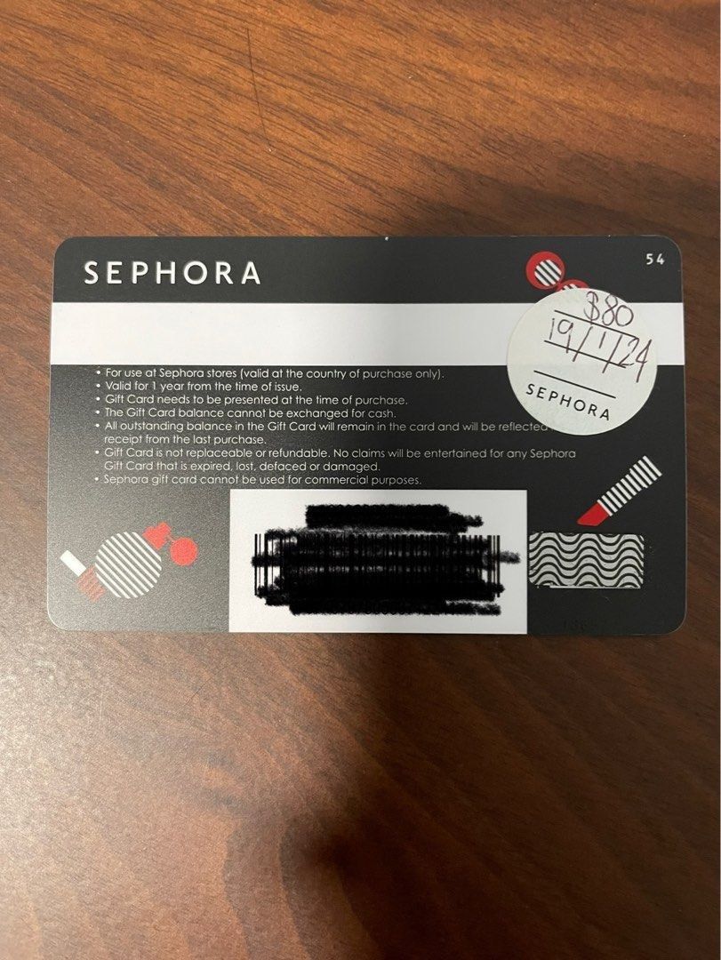 Sephora 80 Voucher (Expiry Jan 2024), Tickets & Vouchers, Vouchers on