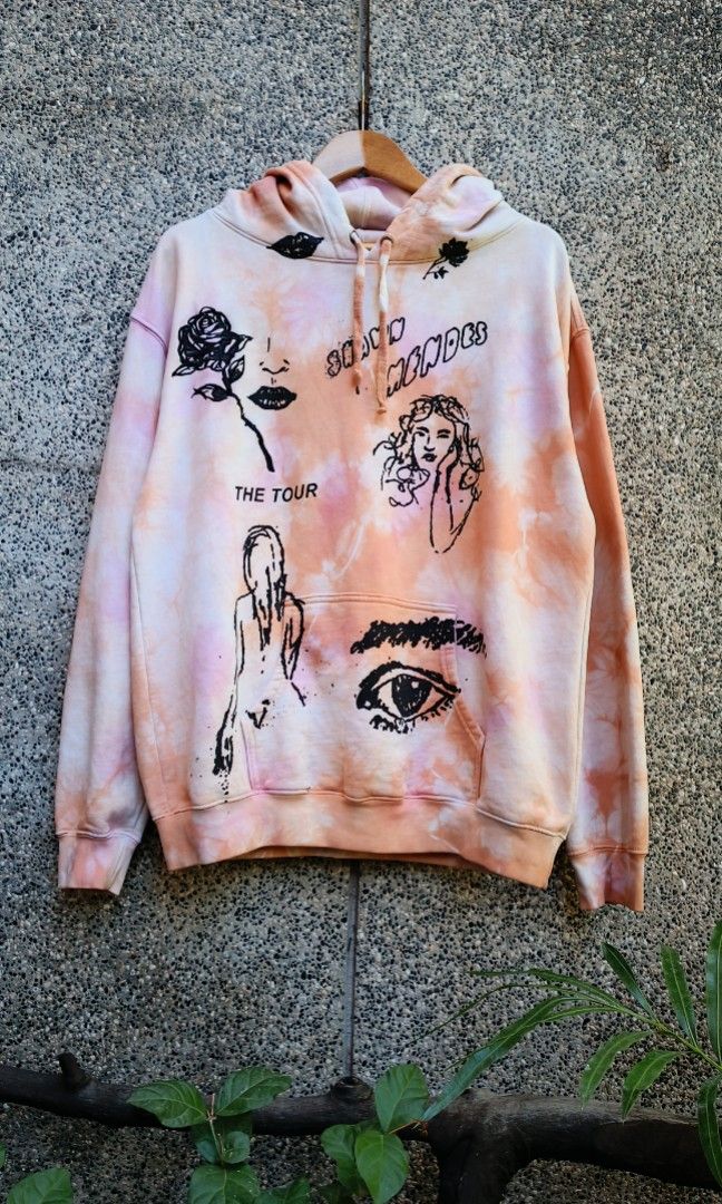 Shawn mendes tie dye hoodie hot sale