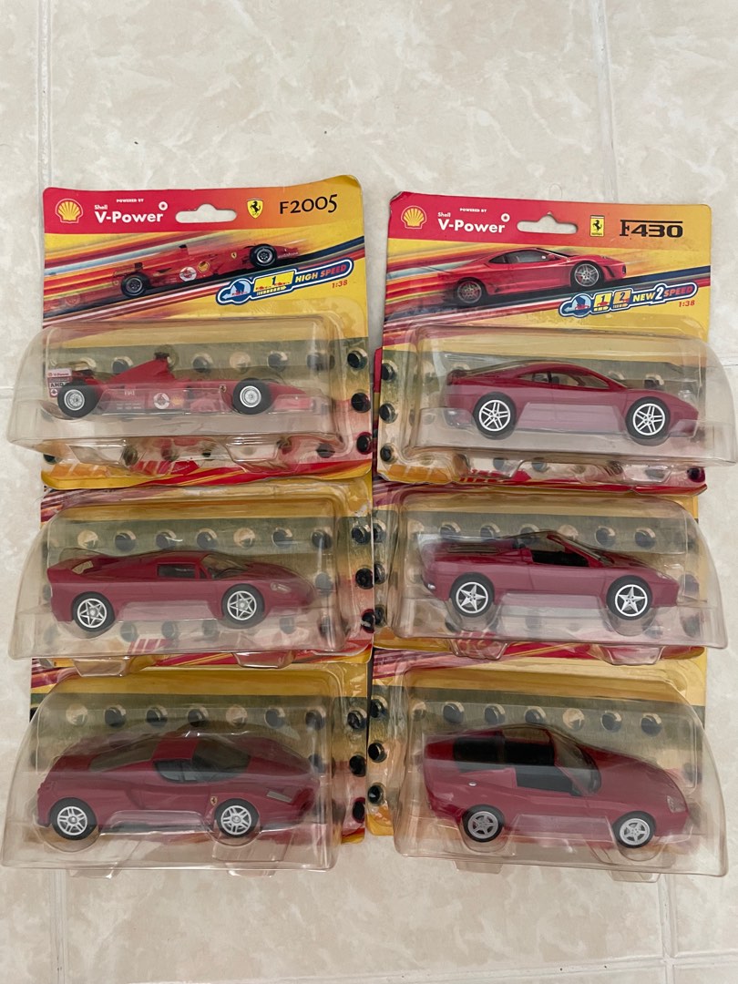 Shell Ferrari Collection, Hobbies & Toys, Collectibles & Memorabilia ...