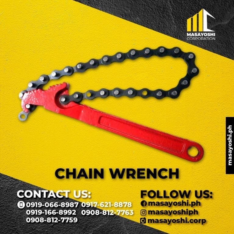 Showa Chain Wrench Chain Wrench Showa Wrench Hand Tools