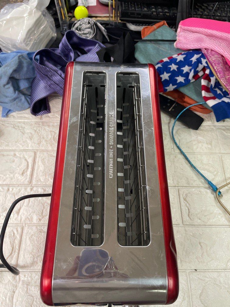 Smith + Nobel 4 Slice Long Toaster 220v, TV & Home Appliances, Kitchen