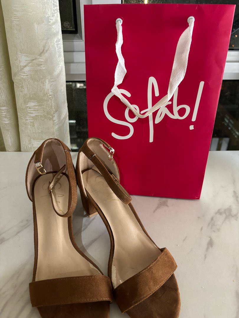 So Fab Brown Heels, Women's Fashion, Footwear, Heels on Carousell