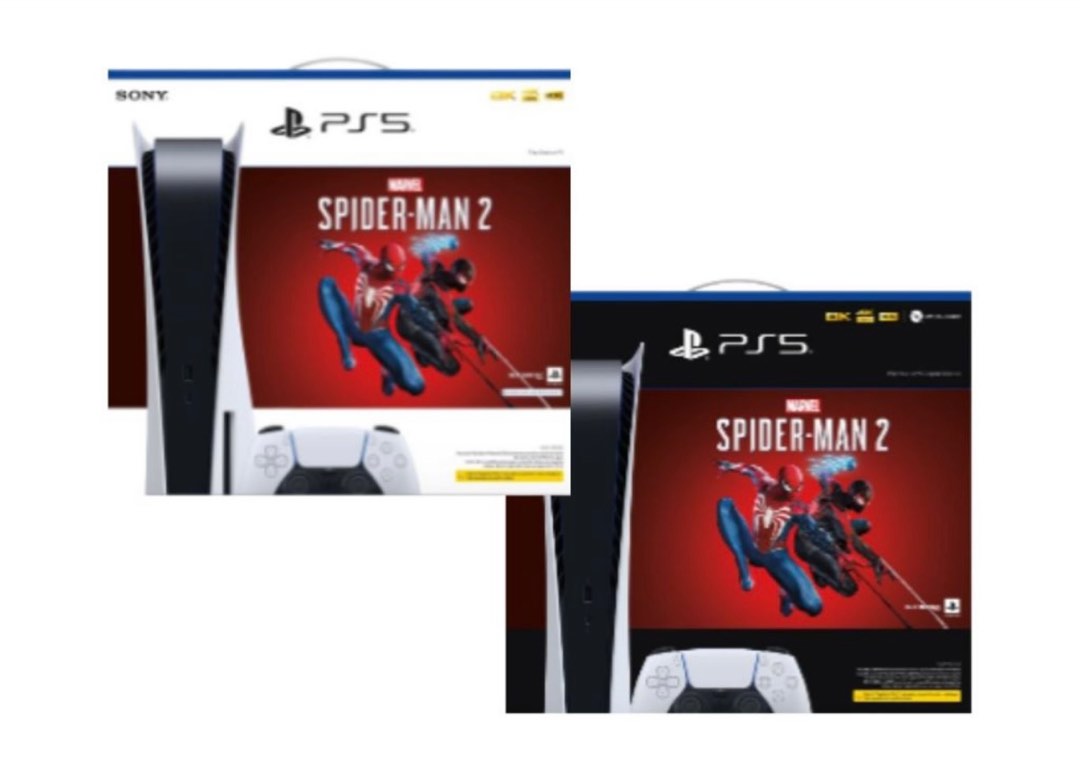 new-sony-ps5-disc-console-marvel-s-spider-man-2-bundle-video-gaming